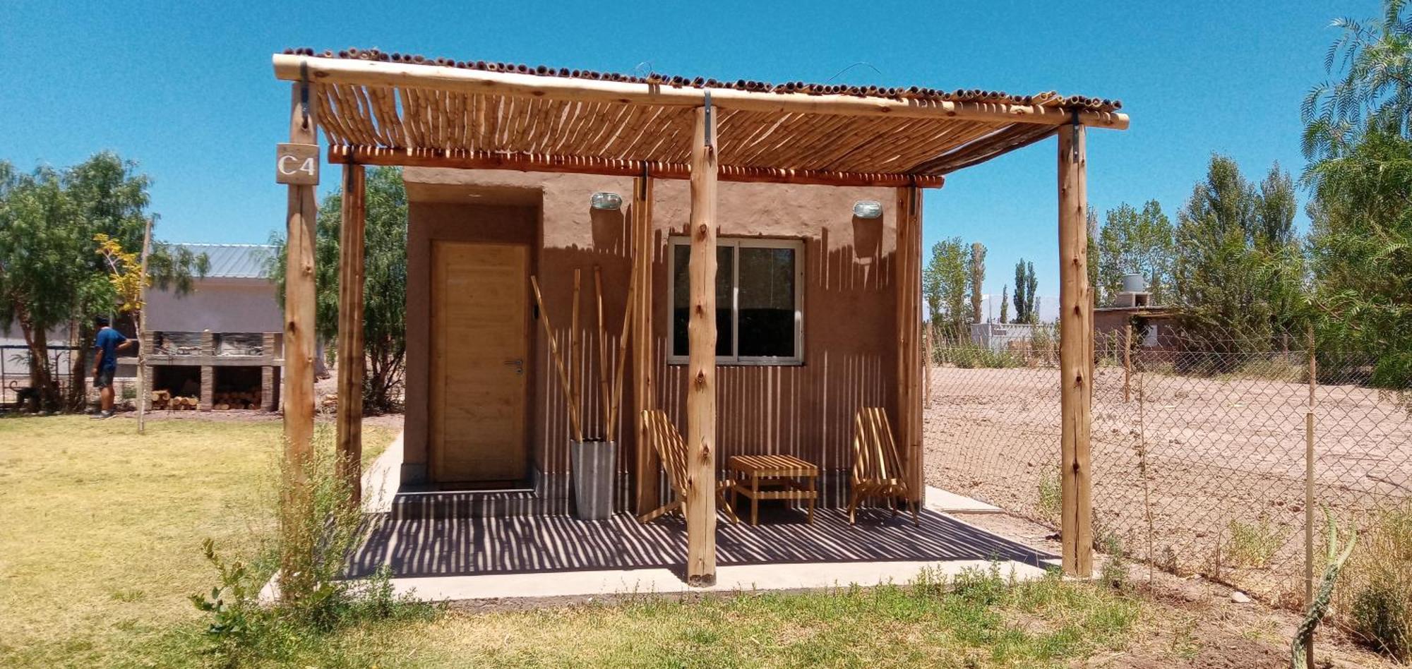 Cabanas El Aguaribay Barreal Eksteriør bilde