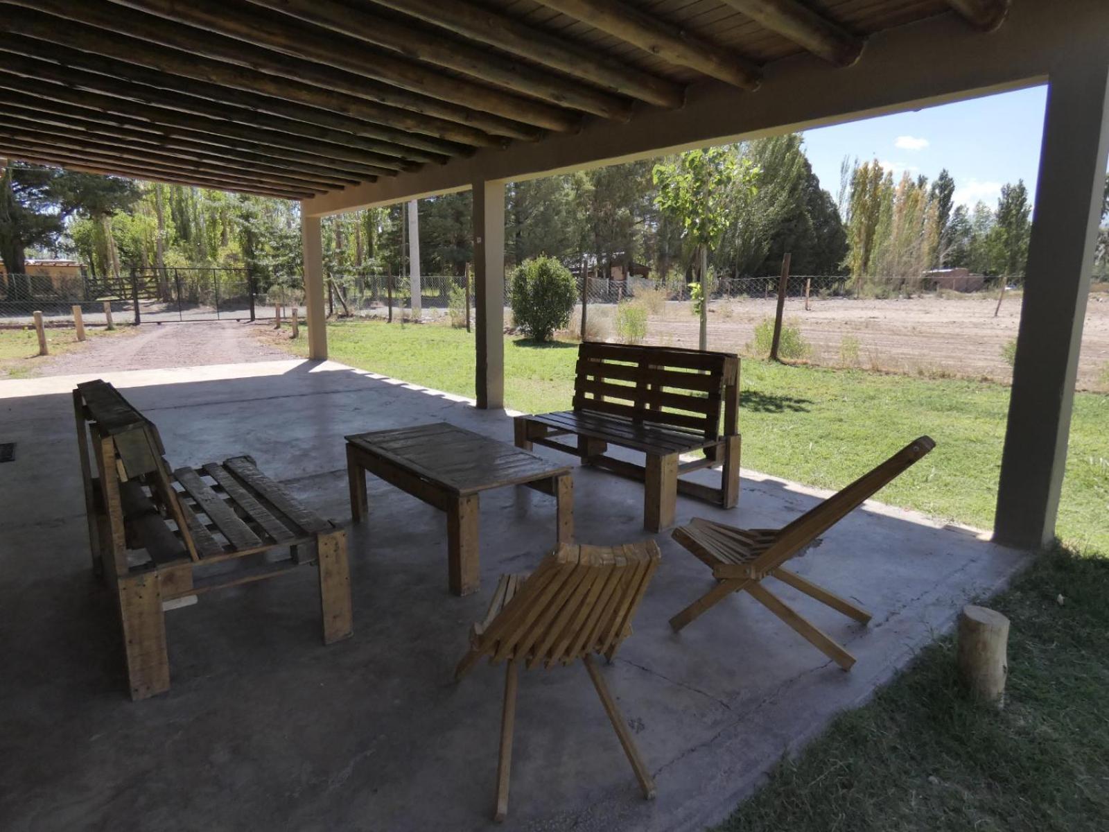 Cabanas El Aguaribay Barreal Eksteriør bilde