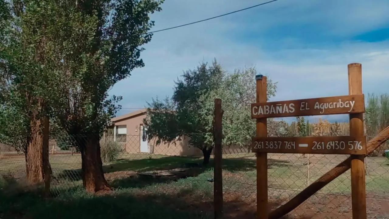 Cabanas El Aguaribay Barreal Eksteriør bilde